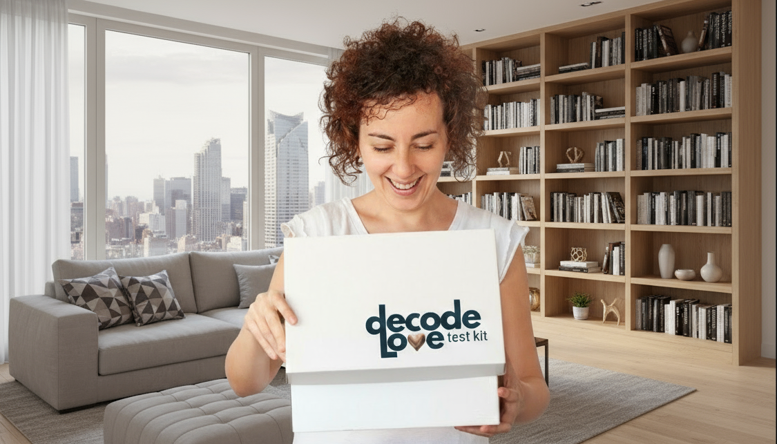 Decode Love Woman with Test Kit